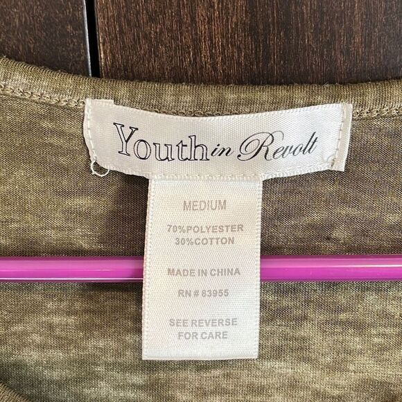 Youth In Revolt Country Road Take Me Home Sleeveless Top Medium - Picture 6 of 6